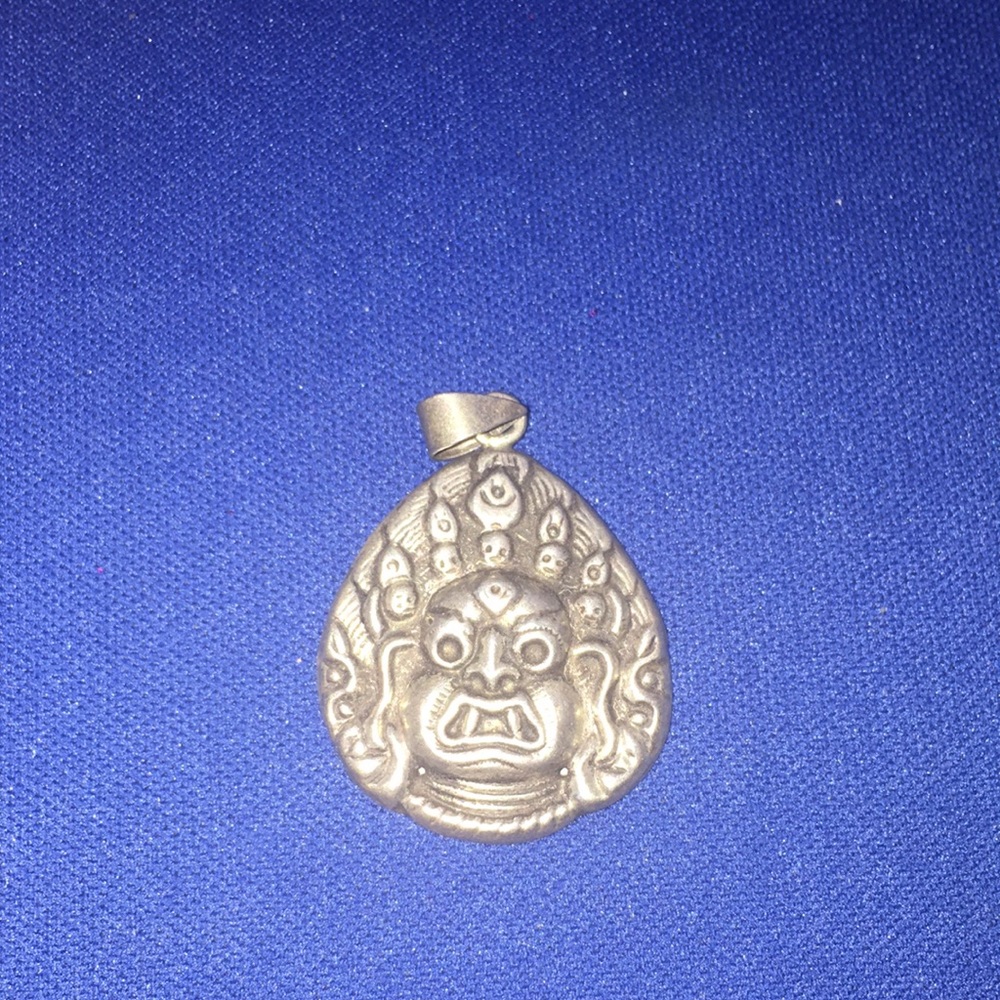925 Mahakala Gau silver pendant Unisex